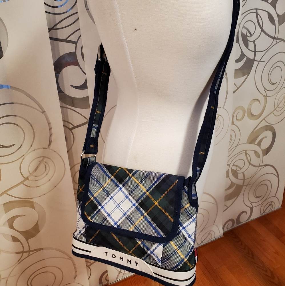Tommy Hilfiger Plaid Crossbody Bag